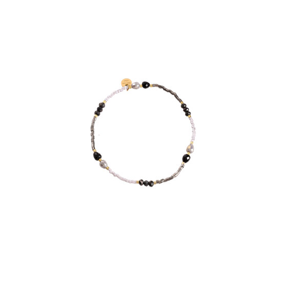 Aura Beads Bracelet - Black