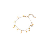 Celestial Charms Bracelet - Gold