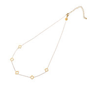 Clover Charm Necklace - Gold