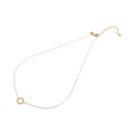 Minimal Circle Necklace - Gold