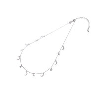 Celestial Charms Necklace - Silver