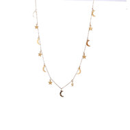 Celestial Charms Necklace - Gold