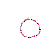 Celestial Beads Bracelet - Purple and Pink